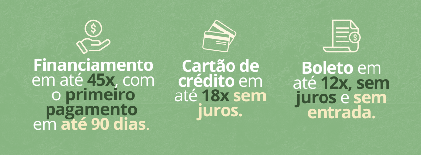 Condições de pagamento